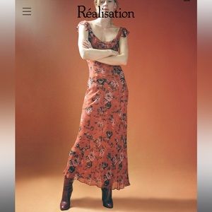 Realisation Par Lila Dress in Rosa size M